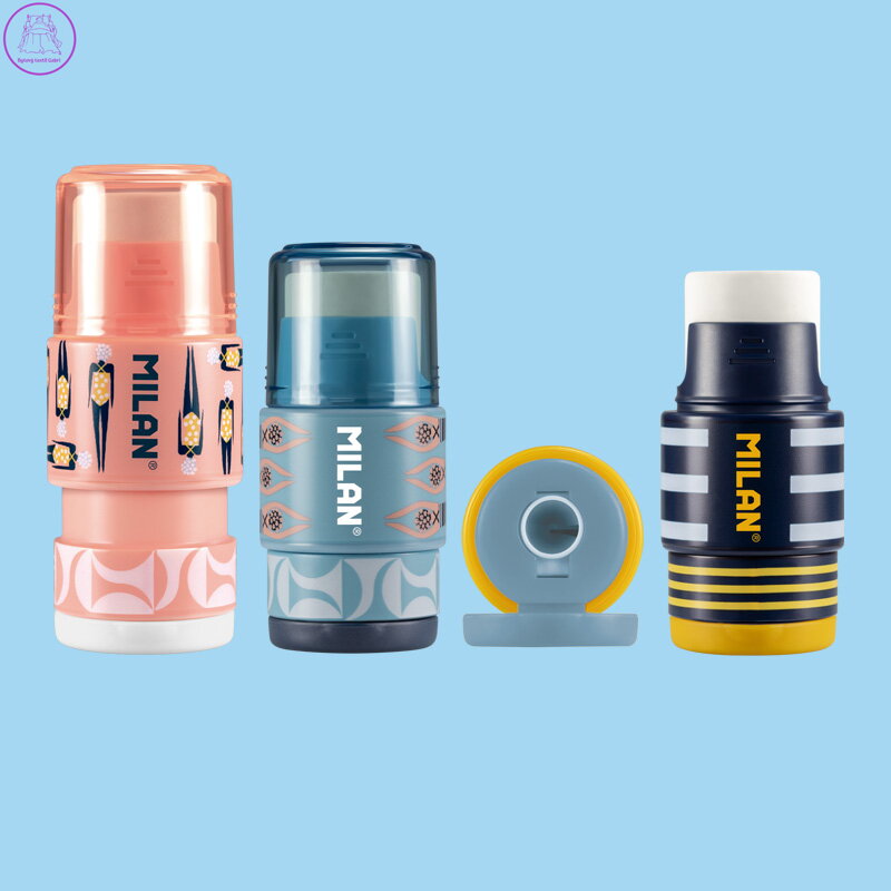 Guma 430 + struhadlo na 2 tužky MILAN COMPACT