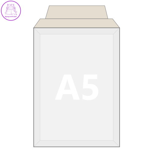 Obálka kartonová - formát A5, 1 ks