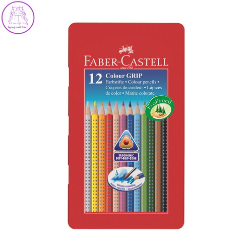 Pastelky Faber-Castell Grip 12 far