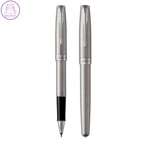 Roller PARKER Sonnet Stainless Steel CT -F- black