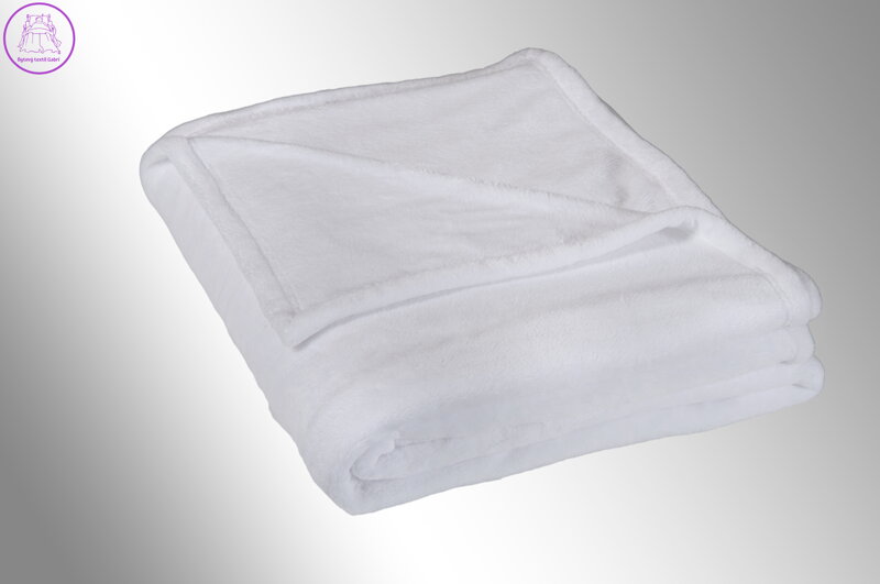 Micro deka jednolůžko 150x200cm bílá 300g/m2