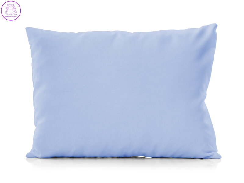 Bavlněný povlak na relaxační polštář světle modrý
