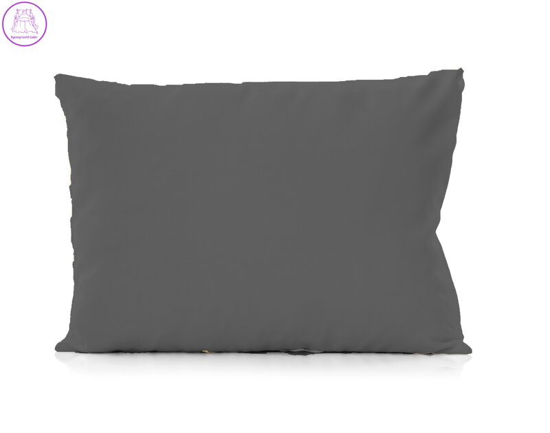 Bavlněný povlak na relaxační polštář antracitový
