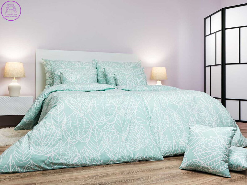 Povlečení bavlna Max mentol 140x200, 70x90 cm II.jakost