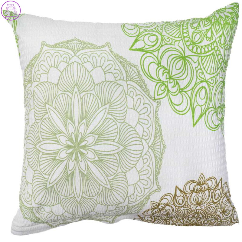 Povlak na polšář krep Magic světle zelená