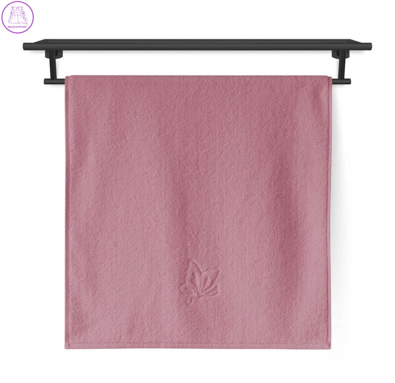 Veba Osuška Grand Motýlek 70x140 cm starorůžová