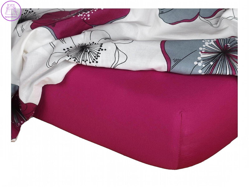 Jersey prostěradlo ostružina