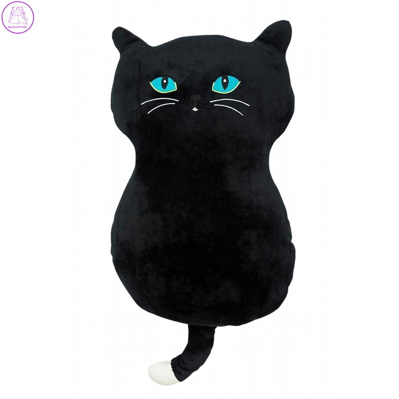 Svitap Polštářek mikrospandex Kočka černá 50x30 cm