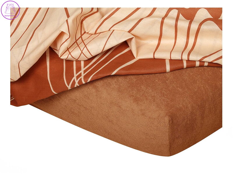 Froté prostěradlo nugát