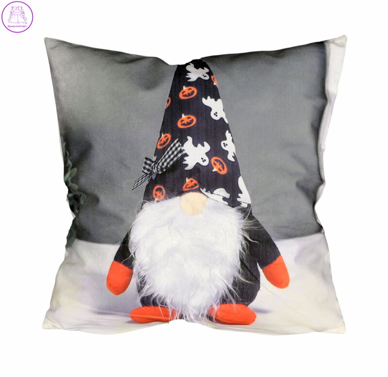 Forbyt Vánoční povlak 3D Skřítek Halloween 6115M 40x40 cm