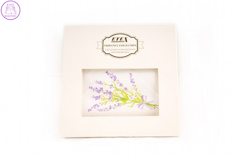 ETEX s.r.o. Kapesník L35 dárková krabička Levandule (1 ks)