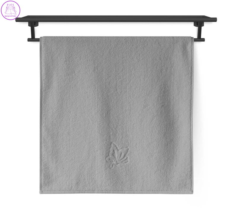 Veba Ručník Grand Motýlek 50x100 cm světle šedý