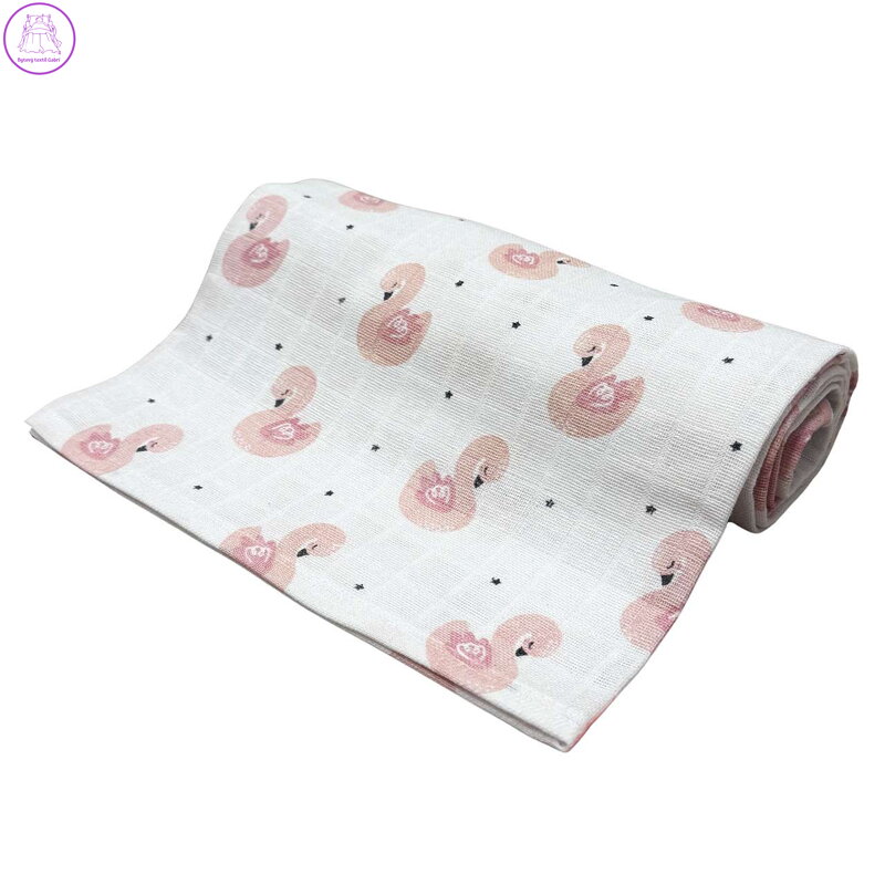 PREM INTERNACIONAL Tetra osuška 90x100 cm Růžová labuť (balení 1 ks)