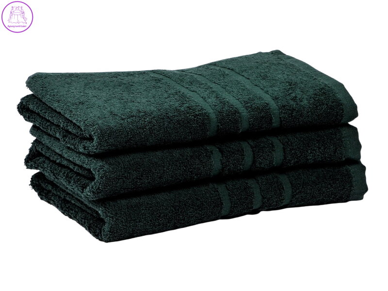 Profod Ručník Sofie tmavě zelená 50x100 cm