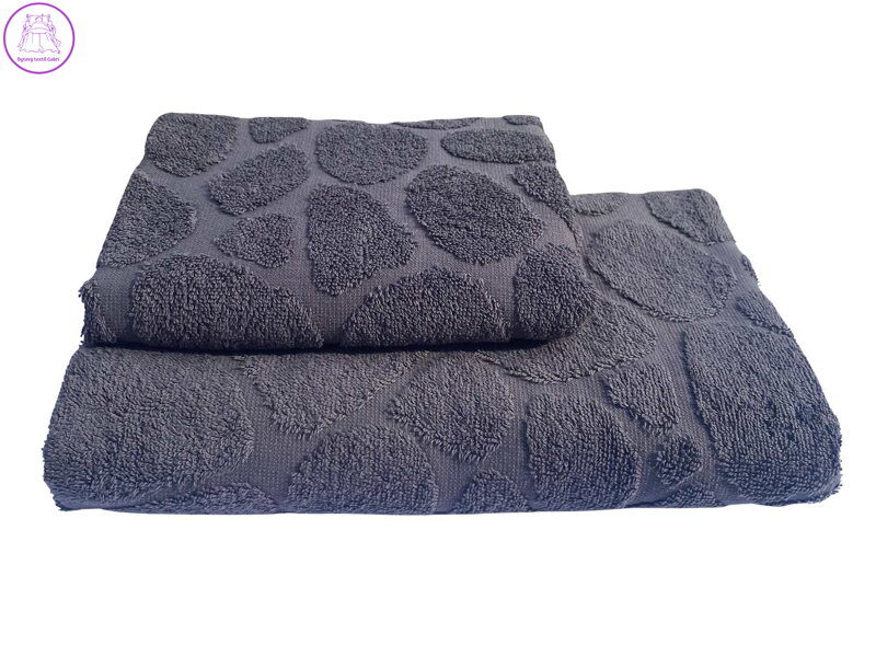 PEMITEX Osuška Kámen tmavě šedá 70x140 cm