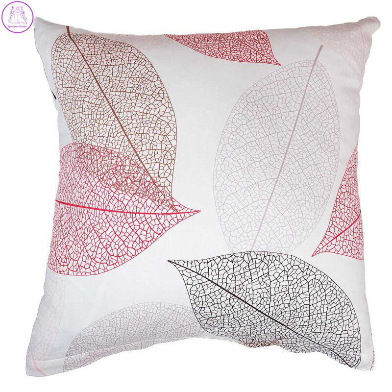 Povlak na polštář satén Podzim hnědý