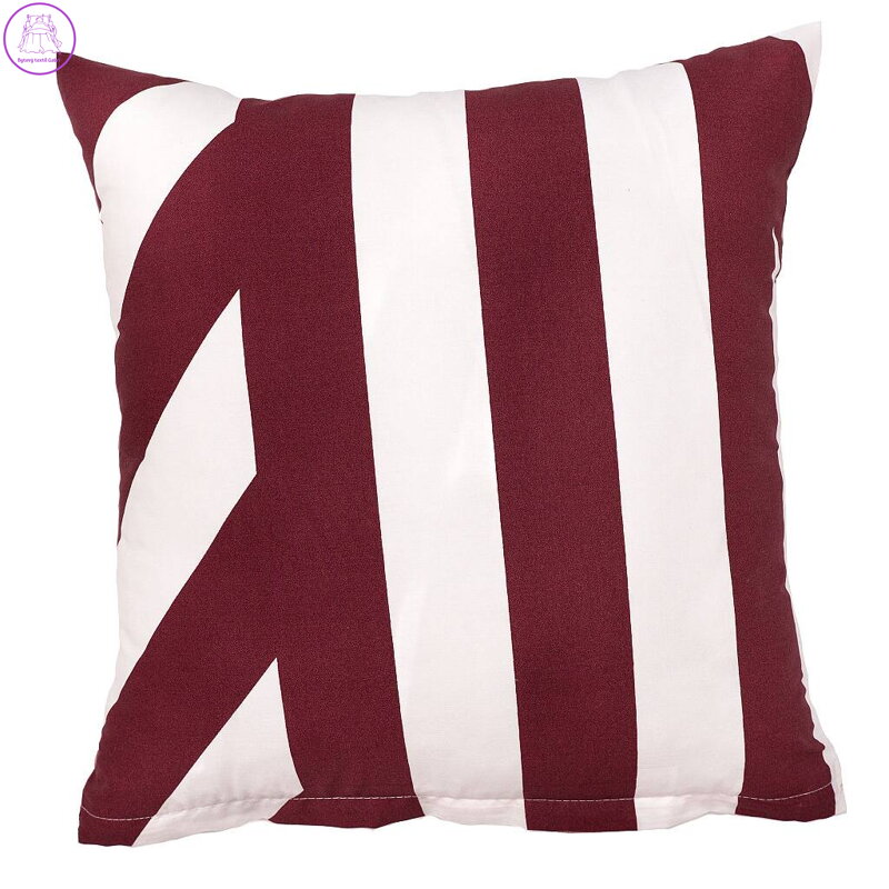 Povlak na polštář bavlna Zebra bordó