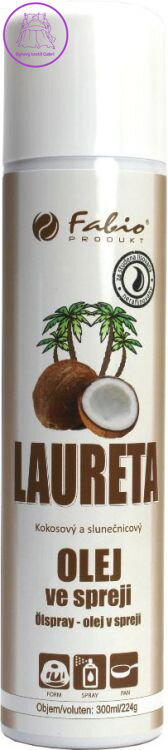 LAURETA kokosový olej ve spreji 300ml