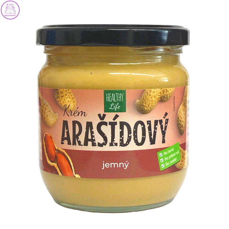 iPlody Arašídový krém jemný 400 g