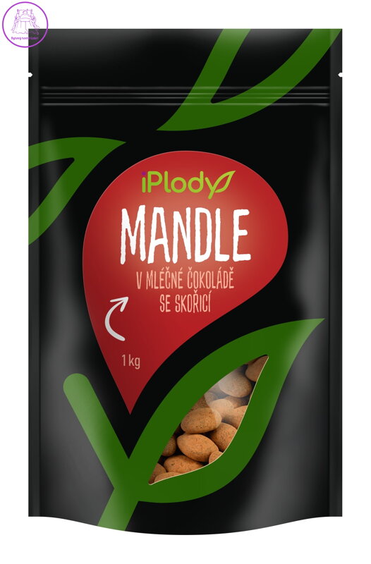 iPlody Mandle v mléčné čokoládě se skořicí 1kg