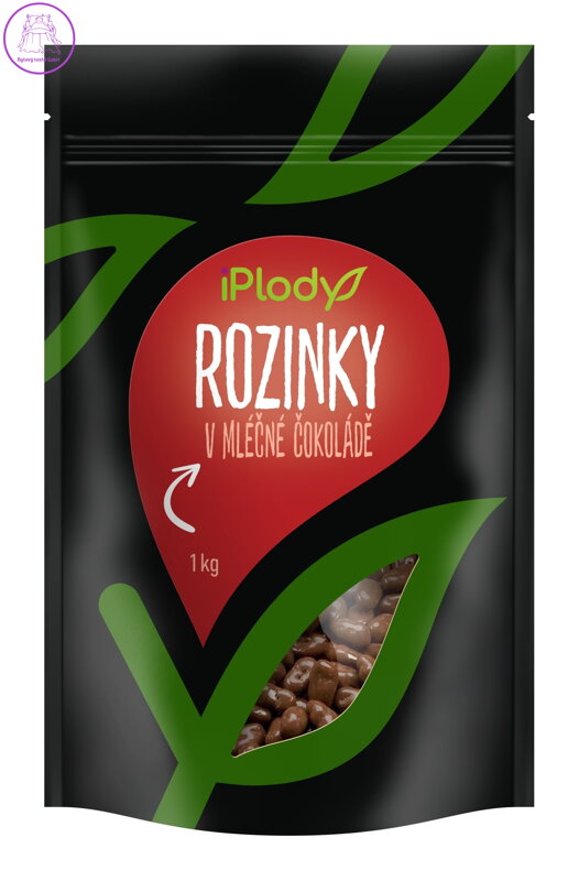 iPlody Rozinky v mléčné čokoládě 100g