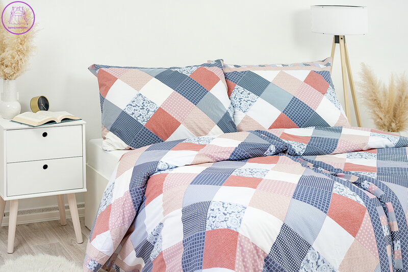 Povlak na polštář bavlněný Stanex pečvork (LS225), 40 x 40 cm, Knoflíkové