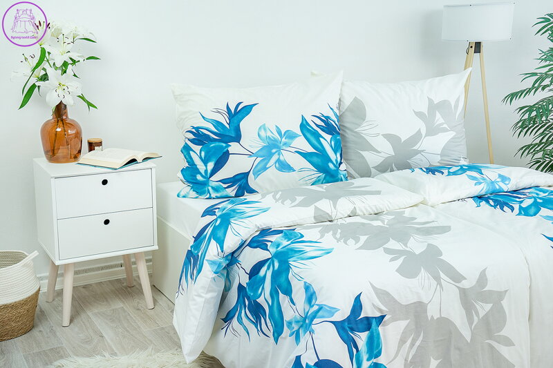 Povlak na polštář bavlněný Stanex Nela tyrkysová (LS236), 40 x 40 cm, Knoflíkové