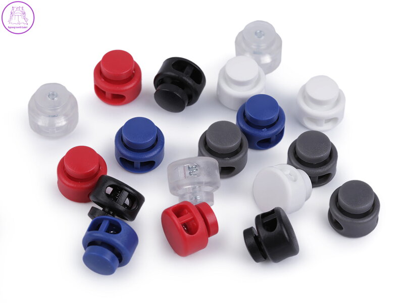 Brzdičky s dvěma dírkami 13x15 mm kulaté