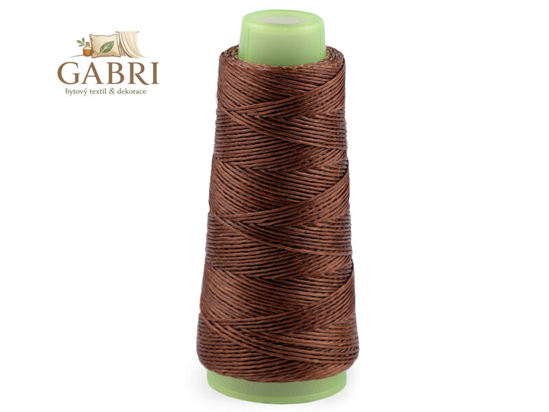 Voskované polyesterové nitě / dratev