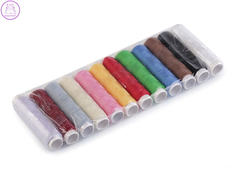 Polyesterové nitě návin 45 m 40/2