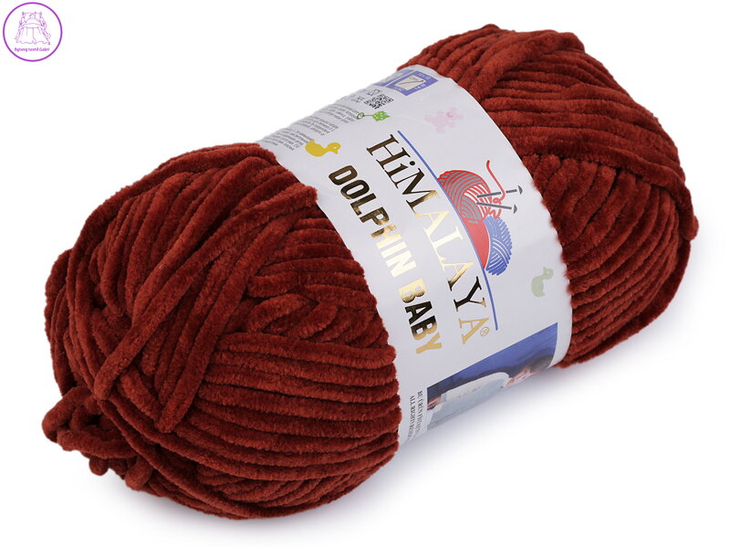 Pletací žinylková příze Dolphin Baby 100 g