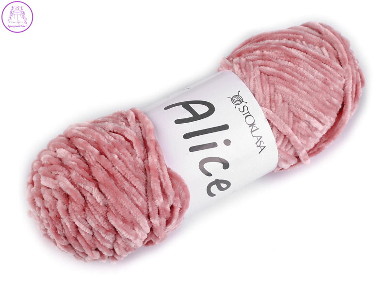 Pletací žinylková příze Alice 100 g