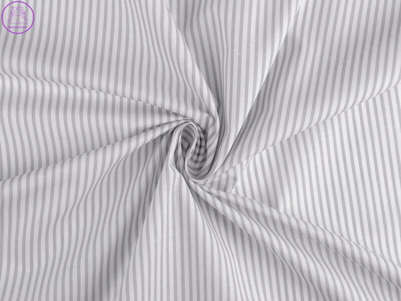 Bavlněná látka / plátno proužek jemný