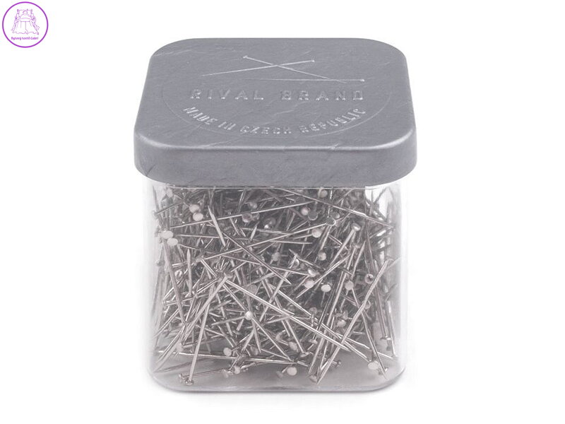 Celokovové špendlíky délka 27 mm