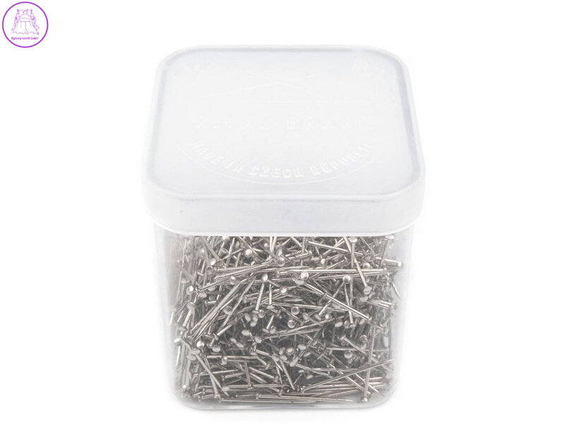 Celokovové špendlíky délka 18 mm