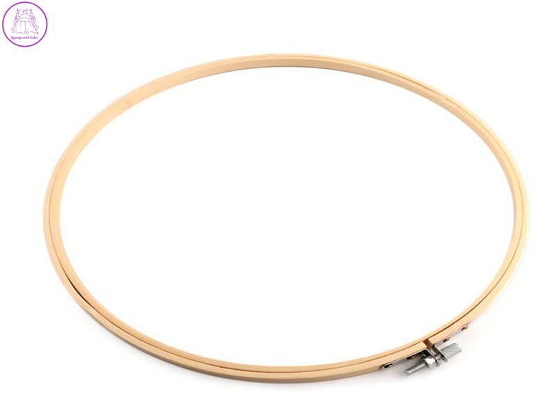 Vyšívací kruh bambusový, velký Ø29 cm