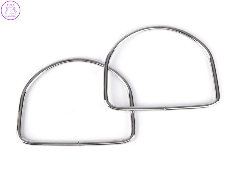 Kovová ucha na tašky 10,5x13 cm