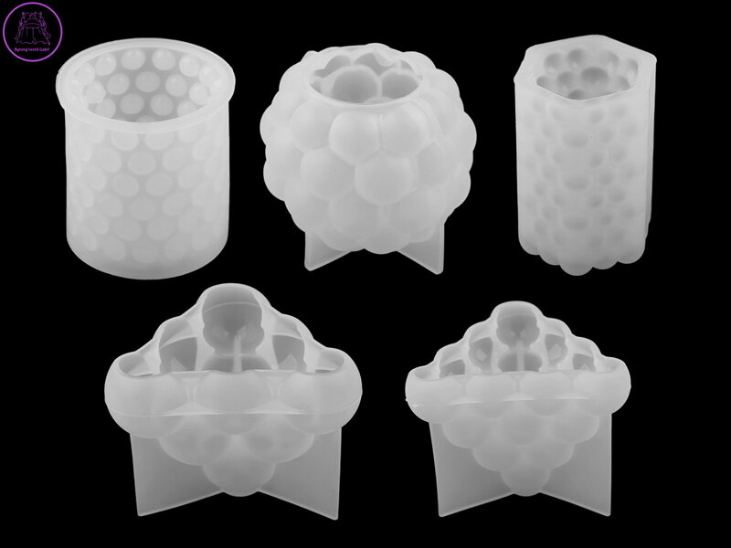 Silikonová forma na výrobu svíček a odlitků