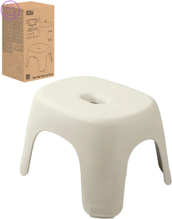 DOLU Stolička baby protiskluzová 31x20x25cm béžová plast