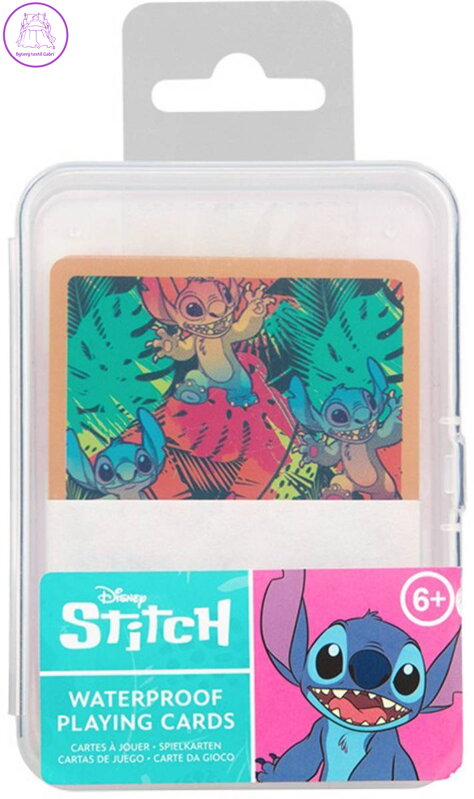 Hra karty hrací Lilo a Stitch voděodolné žolíkové *SPOLEČENSKÉ HRY*