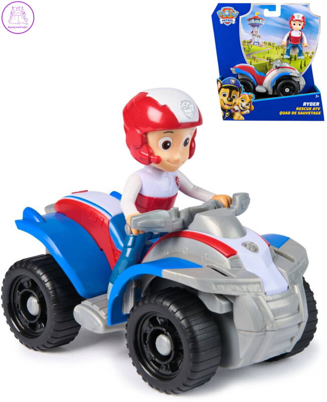 SPIN MASTER Tlapková Patrola herní set základní vozidlo + figurka Rider
