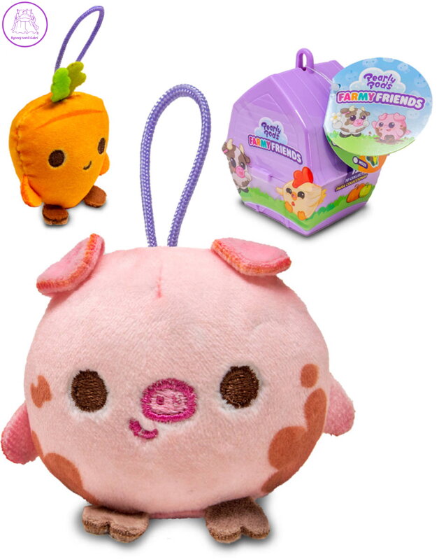 Pearly Pods kamarádi Farma zvířátko plyšové různé druhy v domečku