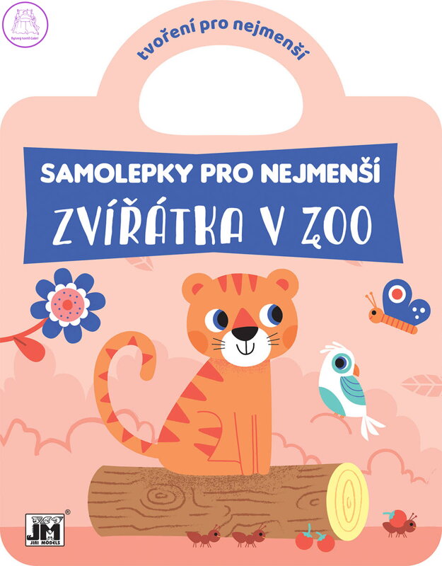JIRI MODELS Samolepky pro nejmenší Zvířátka v ZOO