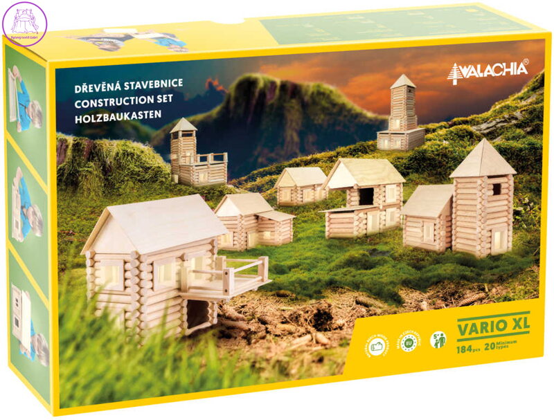 WALACHIA Vario XL W21 DŘEVĚNÁ STAVEBNICE