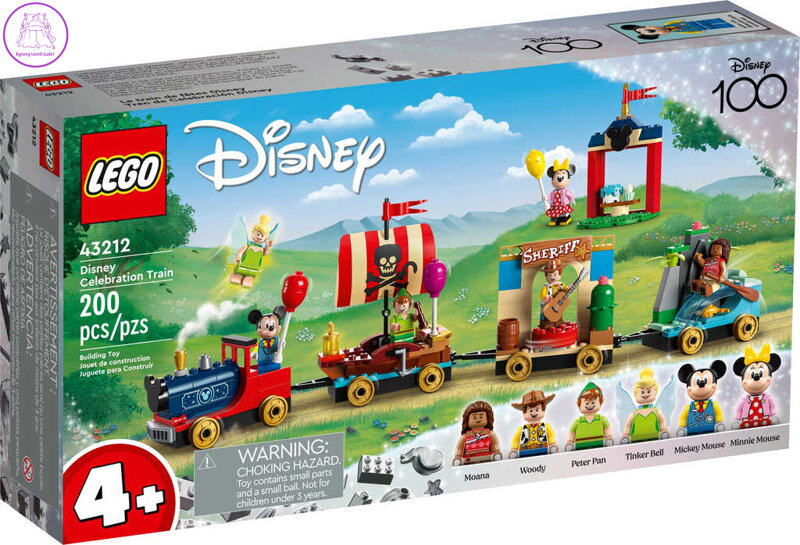 LEGO DISNEY Slavnostní vláček 43212 STAVEBNICE