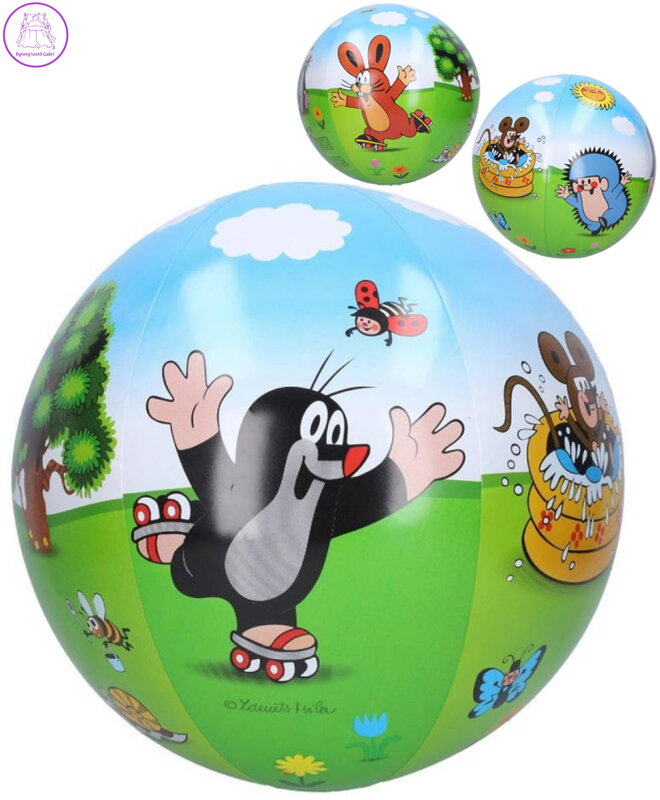 KRTEK Míč nafukovací 51cm Krtek (Krteček) balón s potiskem