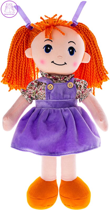 Panenka Rozárka zrzka měkké tělo na baterie mluví česky Zvuk PLYŠ