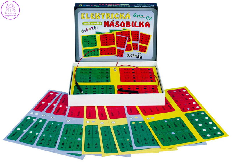 SVOBODA VOLTÍK Hra Násobilka elektronická vědomostní na baterie Světlo