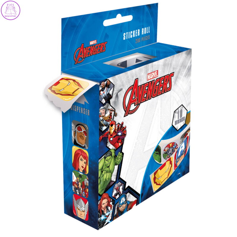 Avengers samolepky set 200ks samolepek