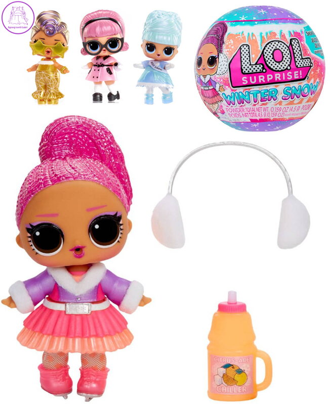L.O.L. Surprise! Zimní panenka se sněhovým práškem 7 překvapení v kouli